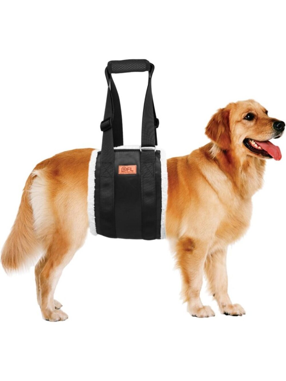 Adjustable Dog Lift Harness Sling for Large Dogs - Support for Weak Rear Legs